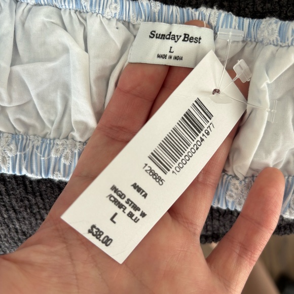 Aritzia Sunday Best ANITA POPLIN TOP - Picture 5 of 7